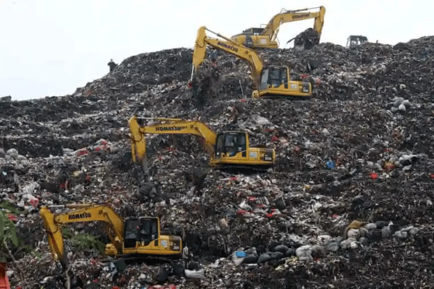 Foto TPA Gambaran Masalah Sampah Indonesia (Antara)