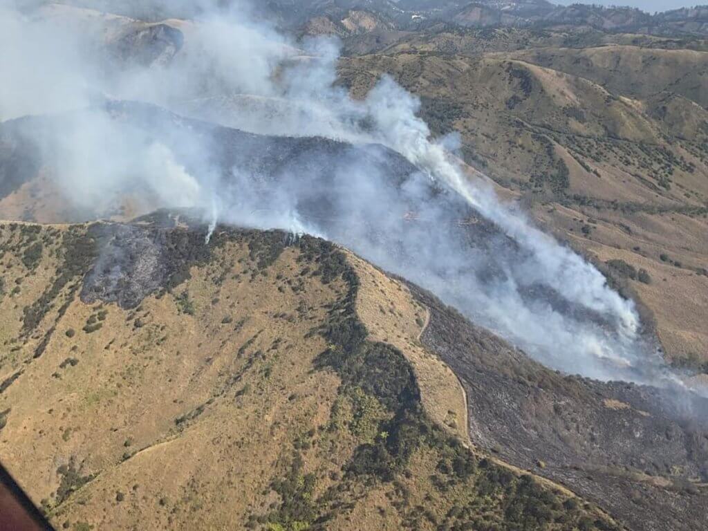 Kebakaran di Gunung Bromo (BPBD Kabupaten Malang)
